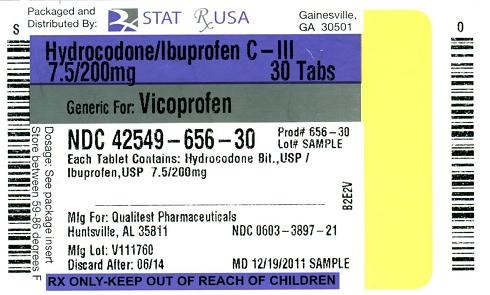 Hydrocodone Bitartrate and Ibuprofen